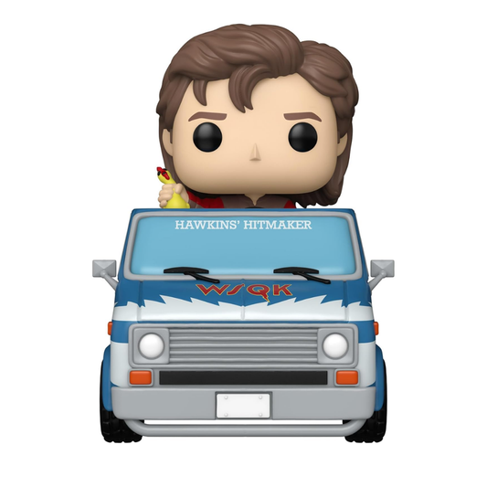 Funko Pop Rides Deluxe: Stranger Things Steve With Squawk Van