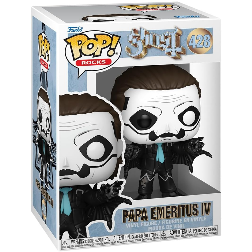 Funko Pop Rocks Papa Emeritus Iv (bat Outfit) (glitter) No:428