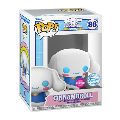 Funko Pop Sanrio Cinnamoroll - Cinnamoroll With Soccer Ball Flocked Special Edition No:86