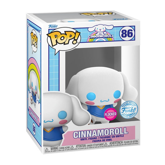 Funko Pop Sanrio Cinnamoroll - Cinnamoroll With Soccer Ball Flocked Special Edition No:86