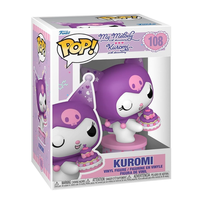 Funko Pop Sanrio My Melody (50th Ann.) Kuromi (20th Ann.) - Kuromi (present) Special Edition