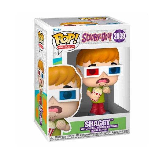 Funko Pop Scooby Doo : Shaggy (in 3D glasses) No:2039
