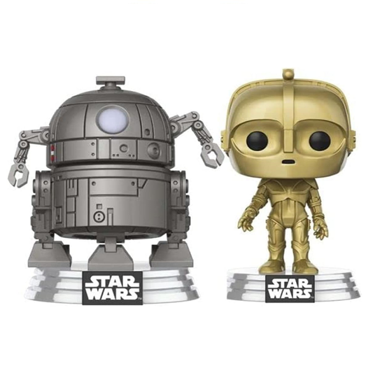 Funko Pop Star Wars Concept - C-3PO & R2-D2 Exclusively at Disney 2-Pack Bobble-Heads