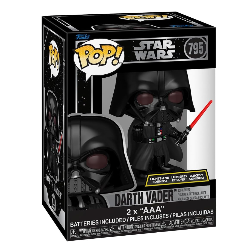 Funko POP Star Wars: Darth Vader Lights and Sounds with Lightsaber