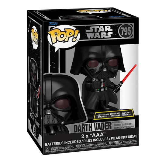 Funko POP Star Wars: Darth Vader Lights and Sounds with Lightsaber