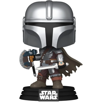 Funko Pop! Star Wars: The Mandalorian and Grogu - The Mandalorian (Dual Wield)