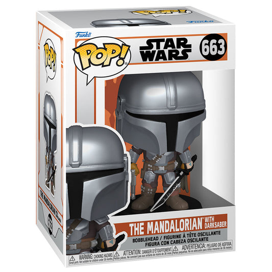 Funko POP Star Wars: The Mandalorian with Darksaber