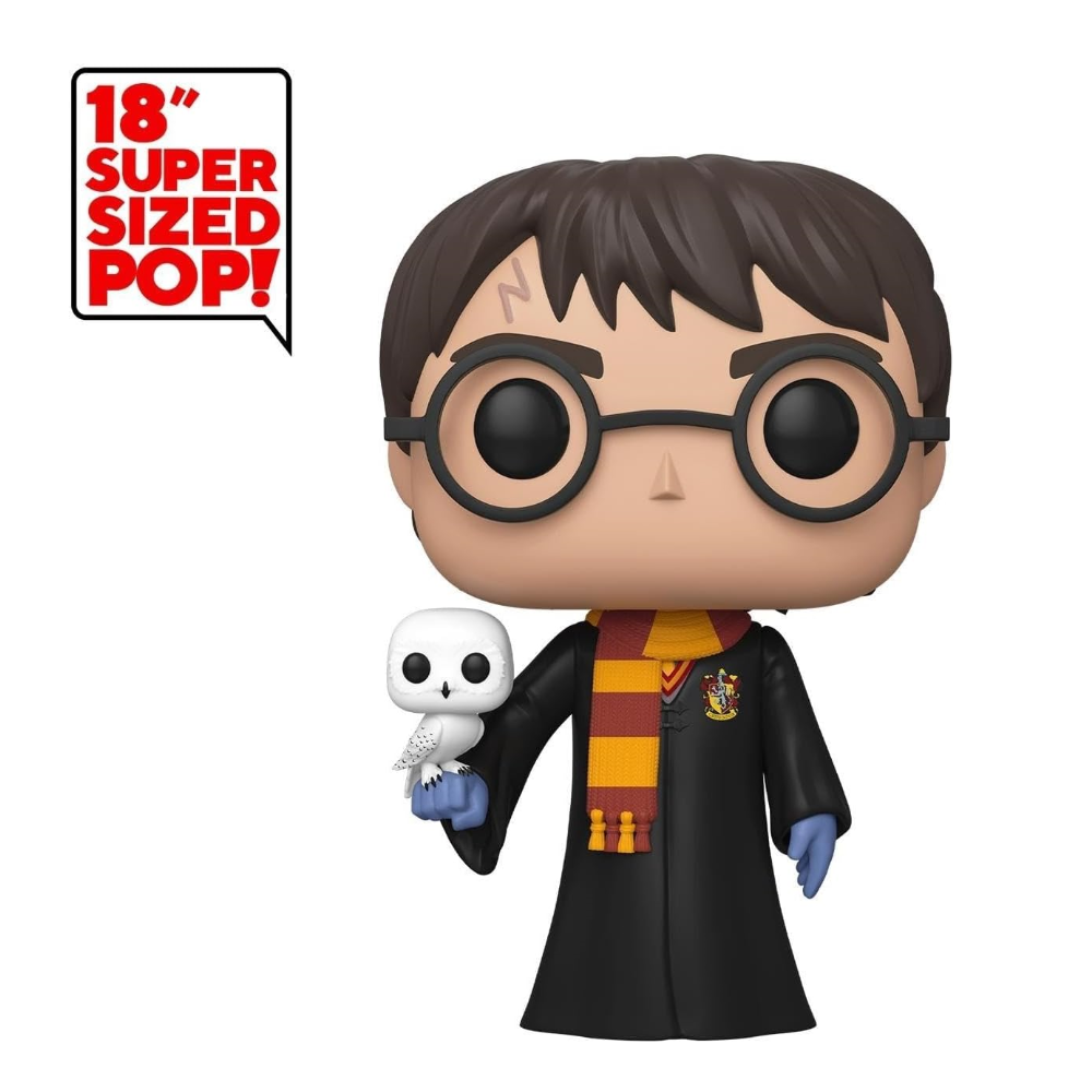 Funko POP Super Sized 18 inç (46 cm) Harry Potter with Hedwig