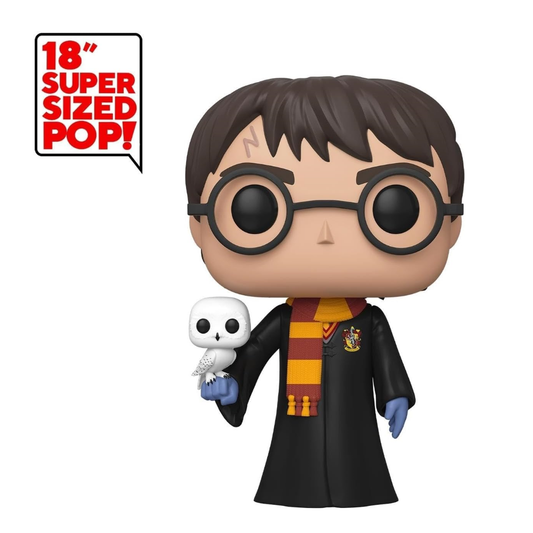 Funko POP Super Sized 18 inç (46 cm) Harry Potter with Hedwig