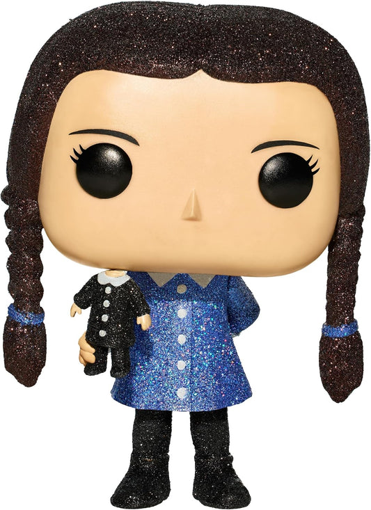 Funko Pop Television The Addams Family - Wednesday Addams Diamond Glitter Black