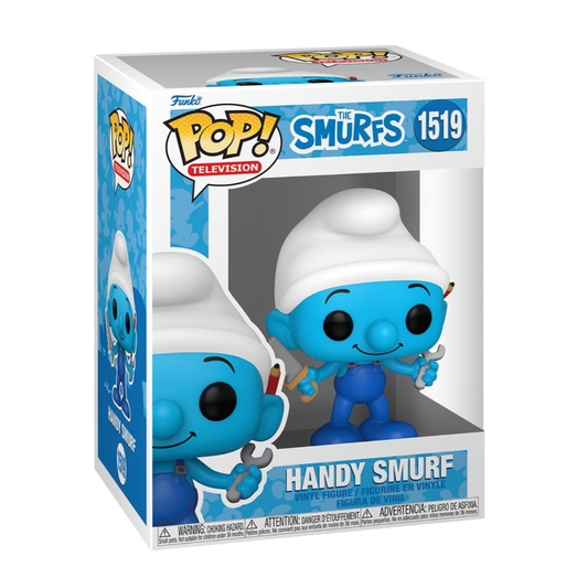 Funko Pop Television The Smurfs - Handy Smurf No:1519