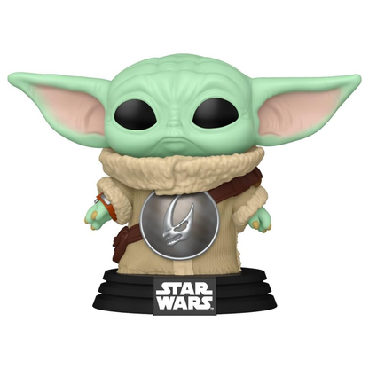 Funko Pop The Mandalorian Grogu with Mudhorn Chest Armor