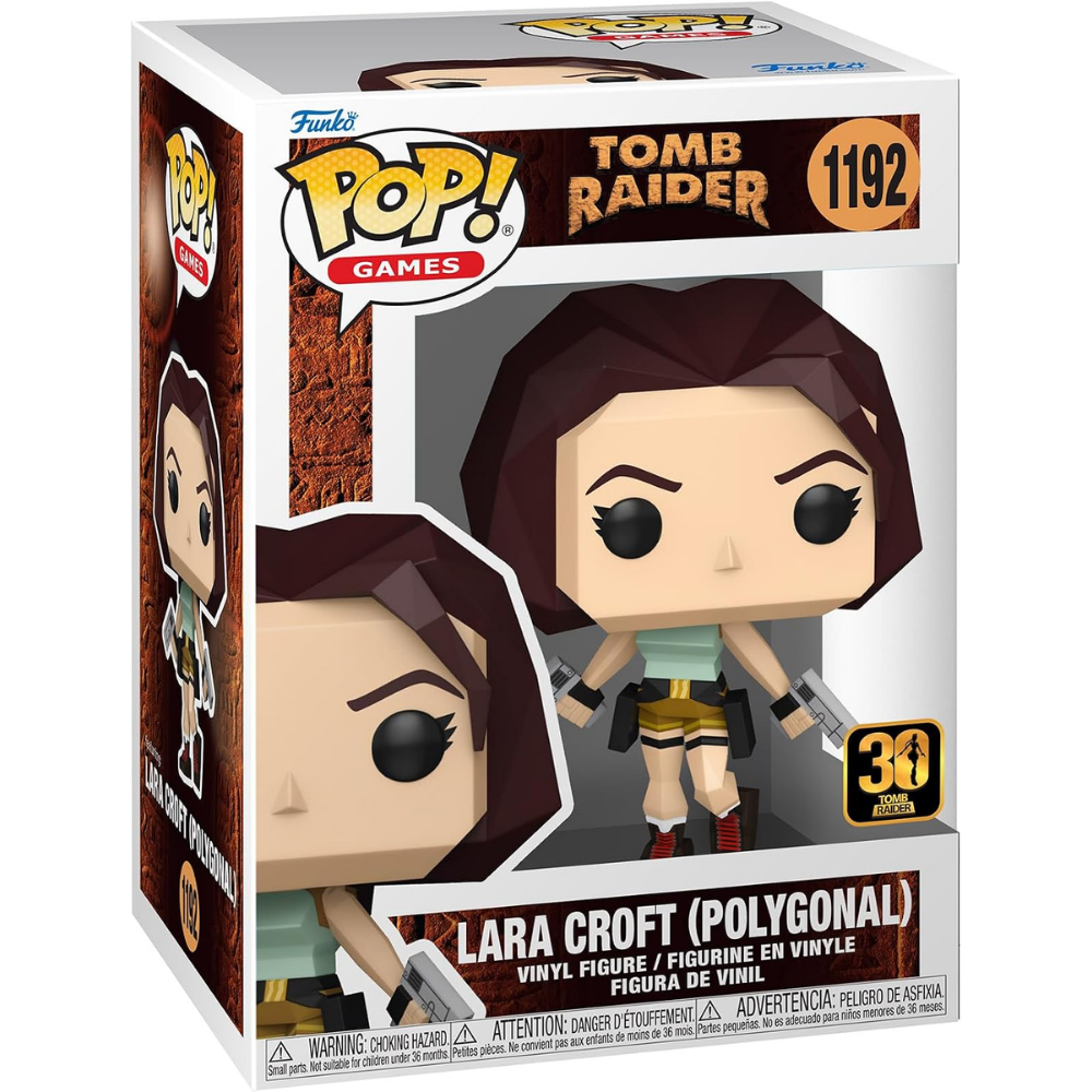 Funko Pop Tomb Raider Lara Croft Polygonal