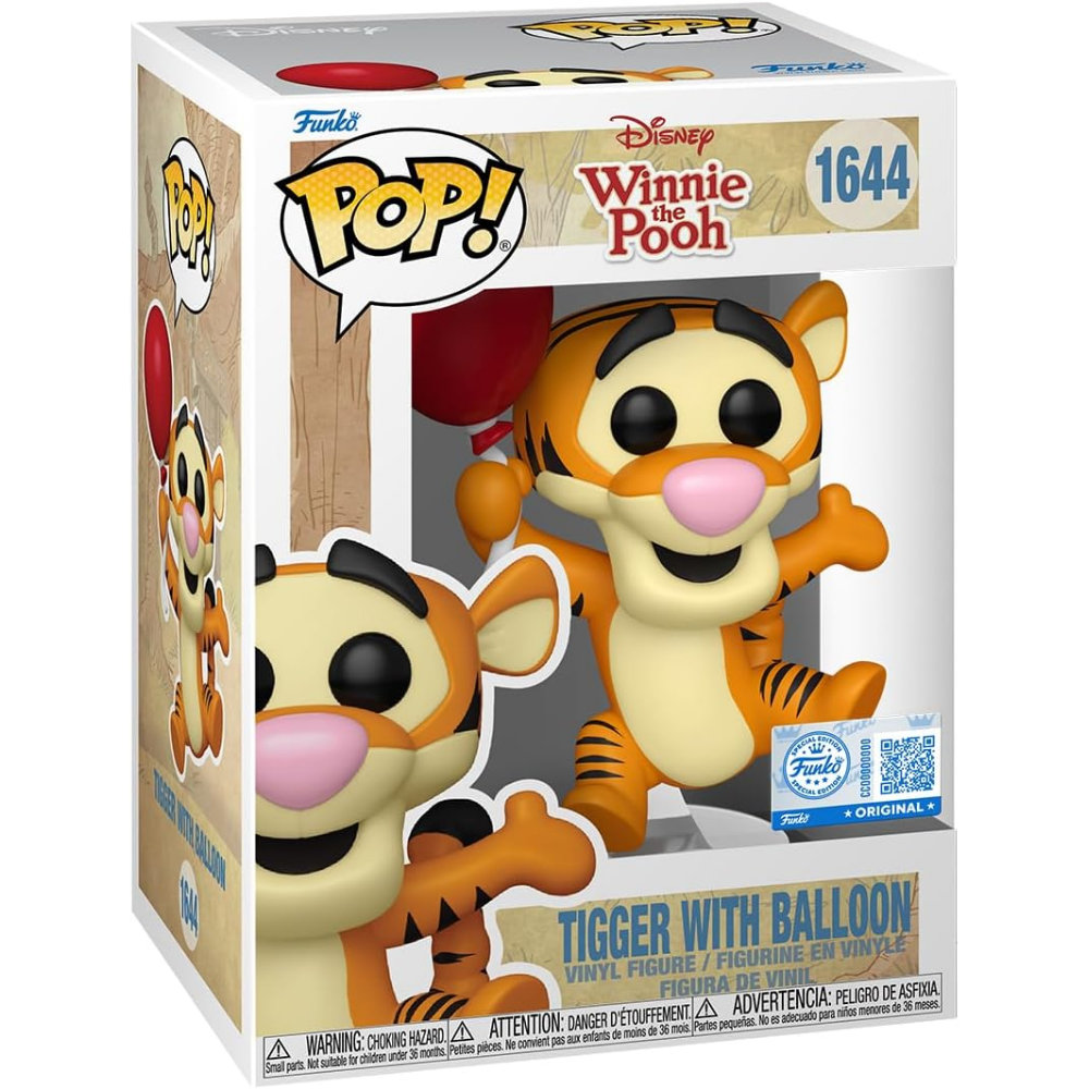 Funko Pop Winnie The Pooh - Tigger With Balloon (special Edition) No:1644
