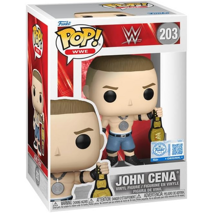 Funko Pop! WWE: WWE S29 - John Cena w/Spinner Belt (Exc)