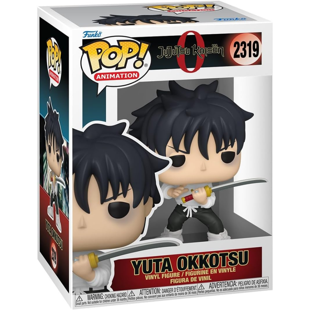 Funko Pop Yuta Jujutsu Kaisen Okkotsu With Sword