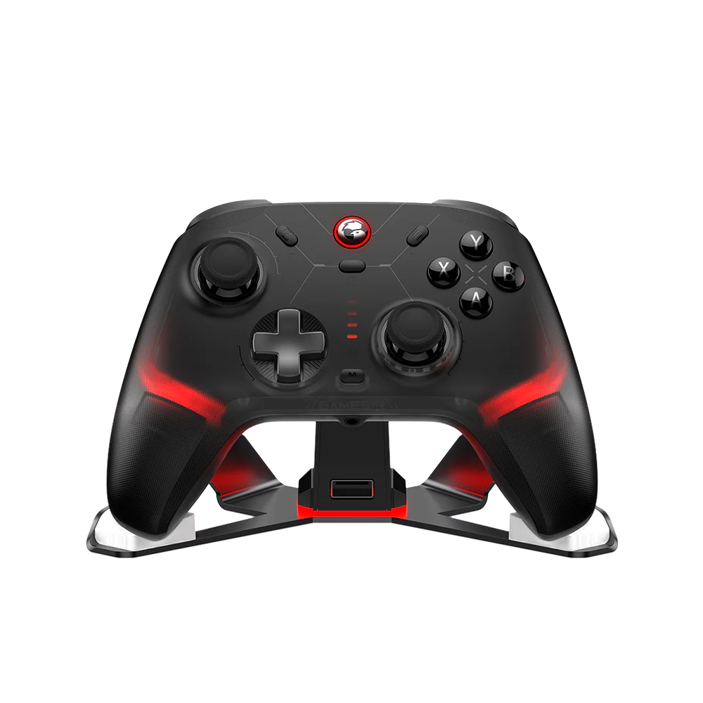 GameSir Cyclone 2 Black Kablosuz & Kablolu Multiplatform Gamepad – PC, Switch, Android & iOS (1000Hz Hall Effect, RGB, TMR Sticks)