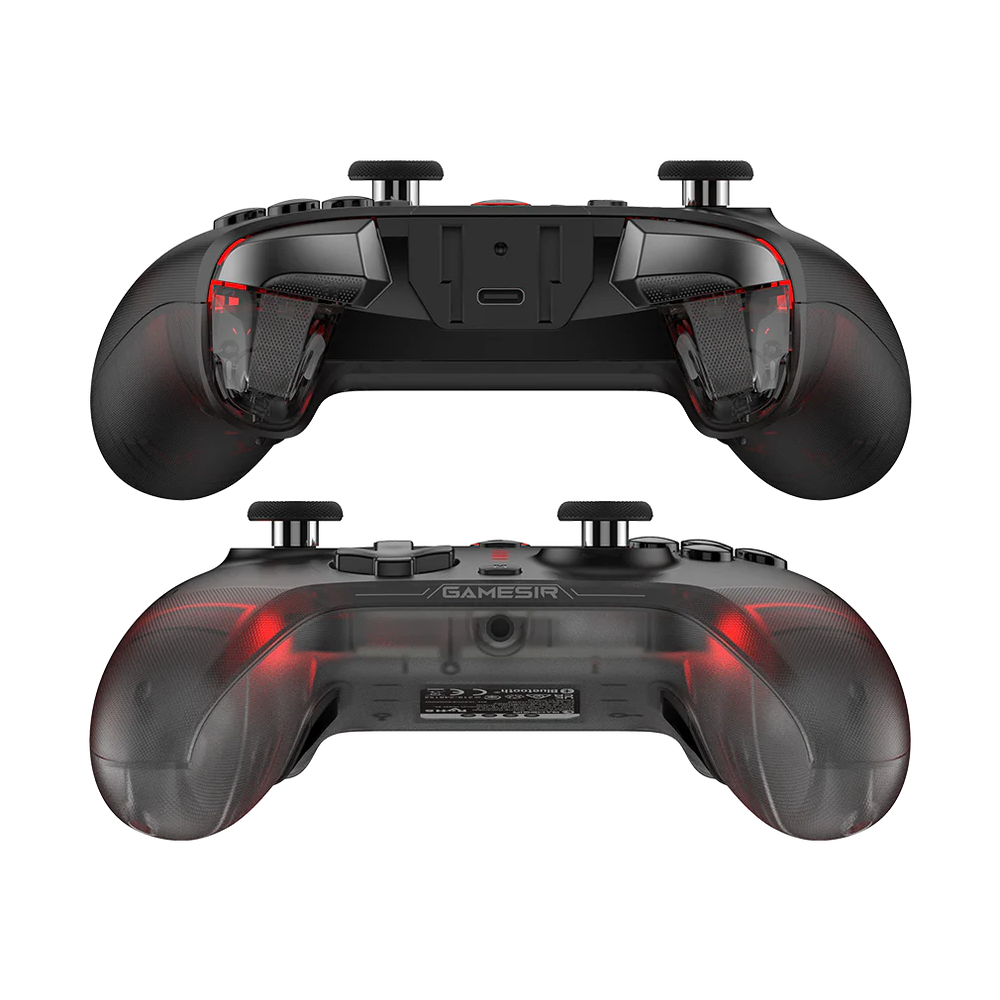 GameSir Cyclone 2 Black Kablosuz & Kablolu Multiplatform Gamepad – PC, Switch, Android & iOS (1000Hz Hall Effect, RGB, TMR Sticks)