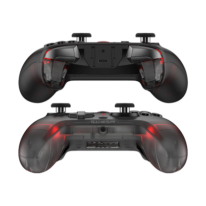 GameSir Cyclone 2 Black Kablosuz & Kablolu Multiplatform Gamepad – PC, Switch, Android & iOS (1000Hz Hall Effect, RGB, TMR Sticks)
