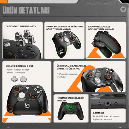GameSir G7 Pro Wireless Controller – Zenless Zone Zero Edition  Xbox, PC & Android