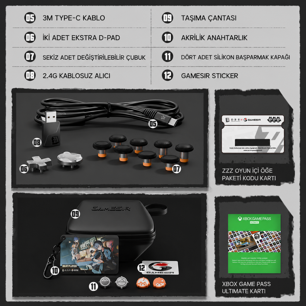 GameSir G7 Pro Wireless Controller – Zenless Zone Zero Edition  Xbox, PC & Android