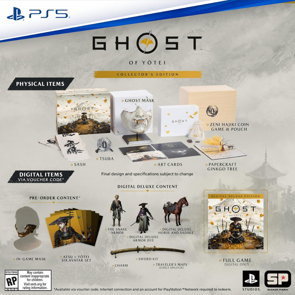 Ghost of Yotei Collector's Edition - Resmi Distribütör (Bilkom)