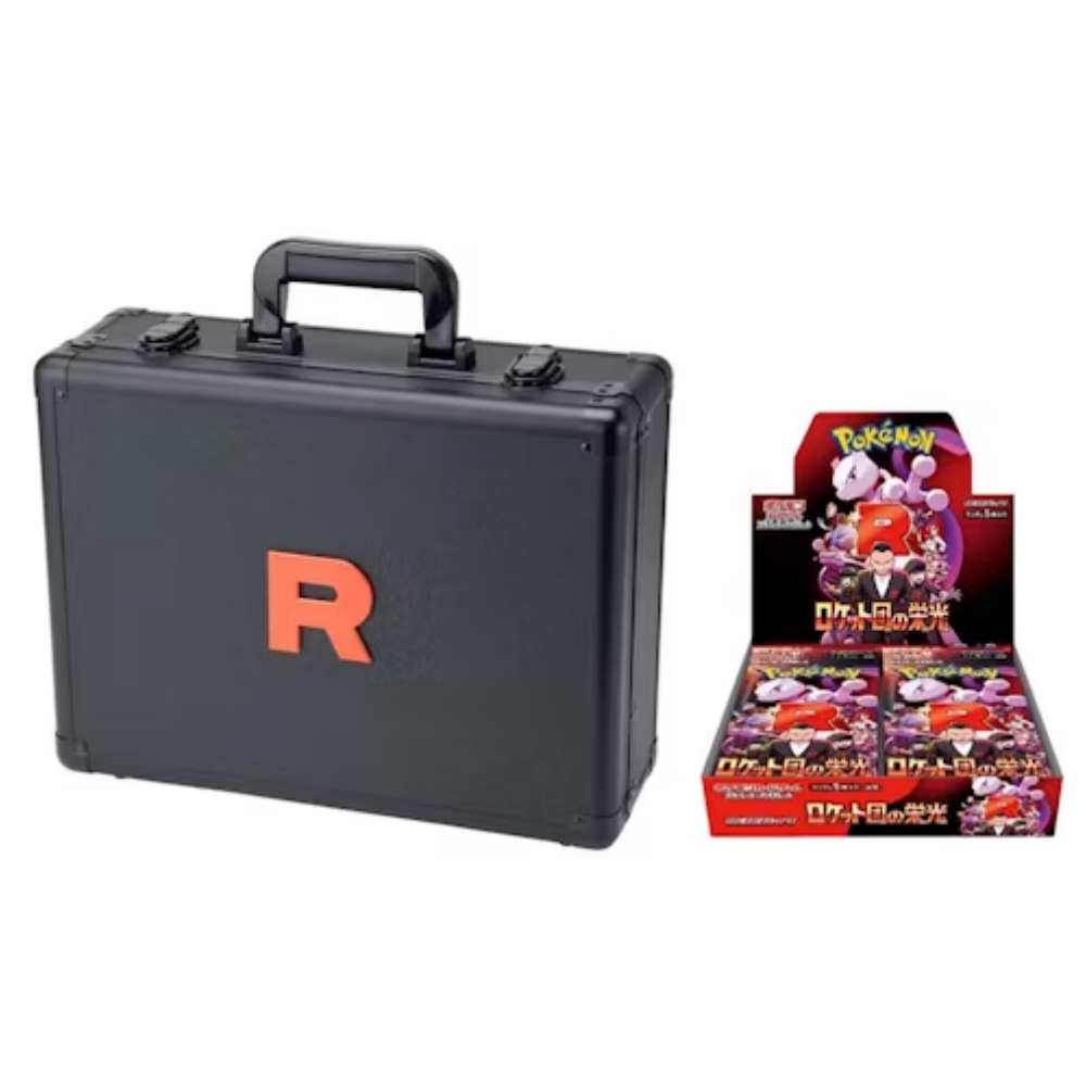 POKEMON TCG: Glory of Team Rocket Attache Case Set