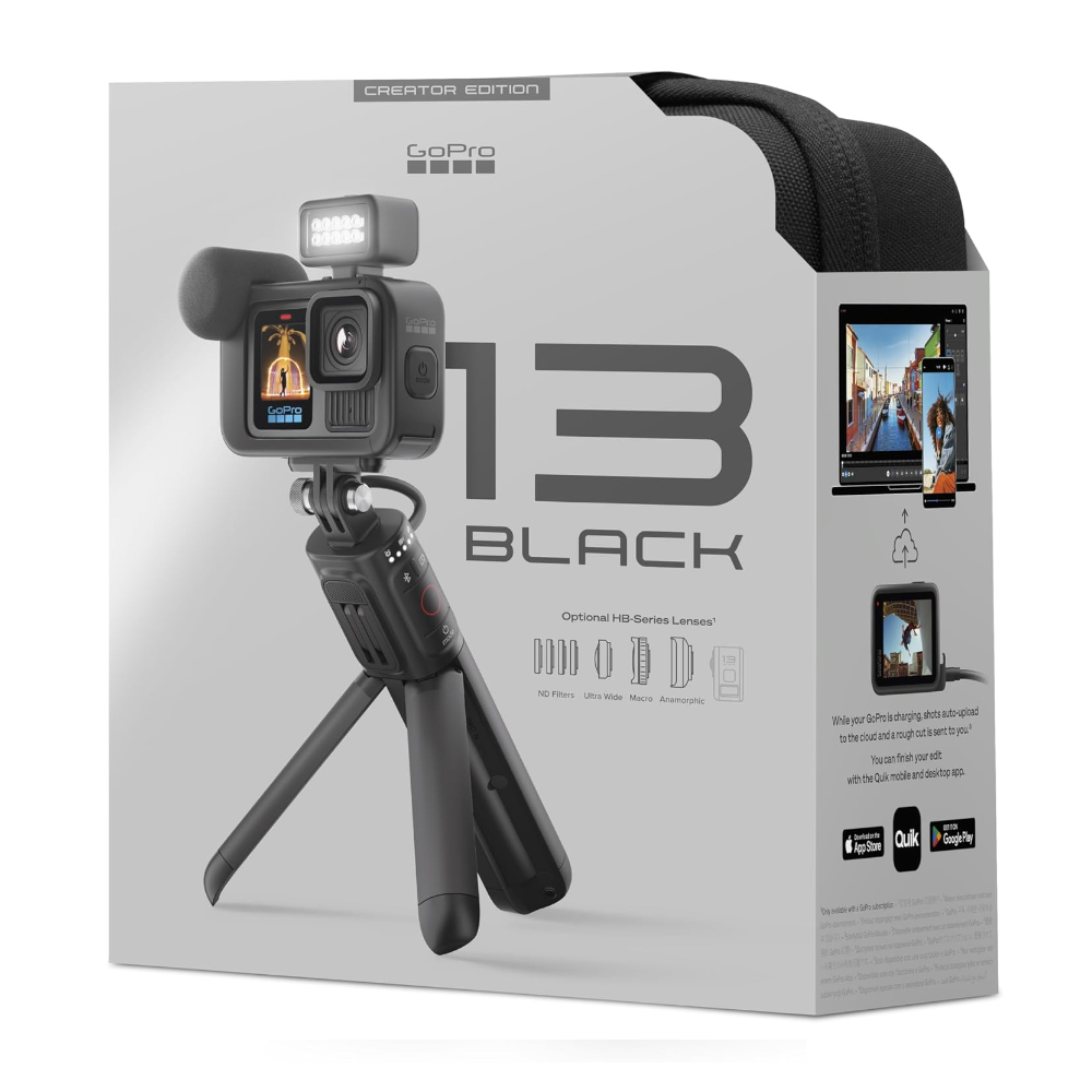 GoPro HERO13 Black Creator Edition (Resmi Distribütör Garantili)