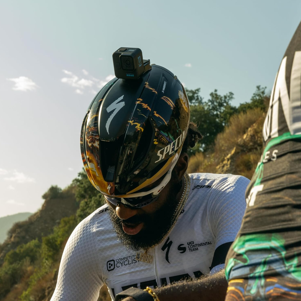 GoPro Yapışkanlı Eğik + Düz Bağlantı Parçası