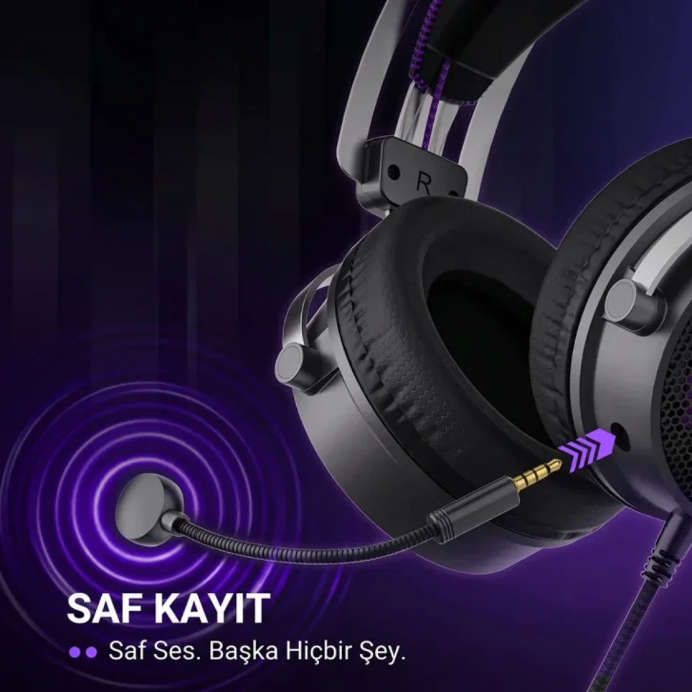 Fifine H18V USB 7.1 Gaming Mikrofonlu Kulaklık - Headset
