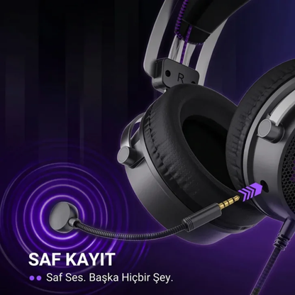 Fifine H18V USB 7.1 Gaming Mikrofonlu Kulaklık - Headset