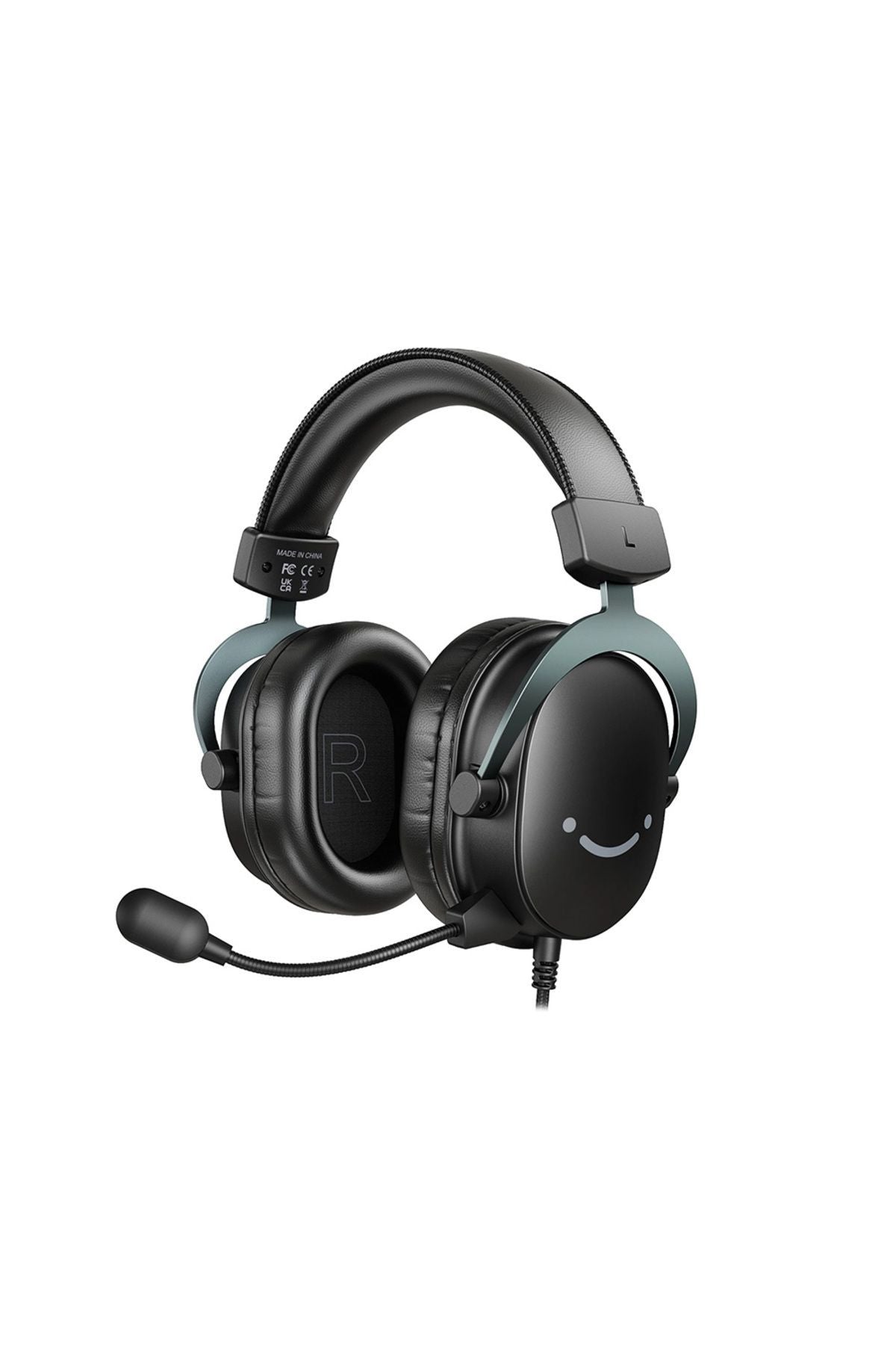 H9 - Fifine Ampligame Mikrofonlu 7.1 Siyah RGB Gaming Kulaklık