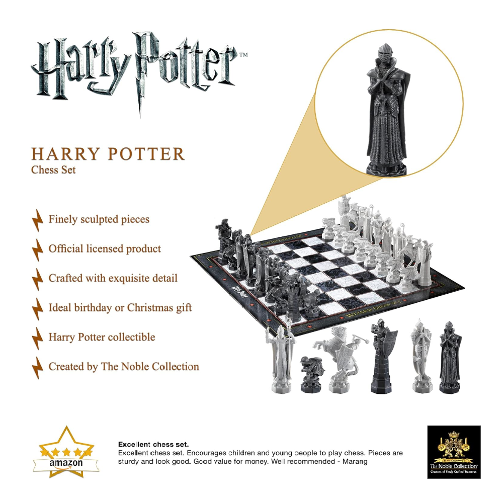 Harry Potter - Wizard Chess Set Orjinal Satranç Takımı