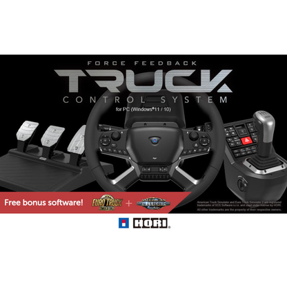Hori Force Feedback Pc Truck Control Seti