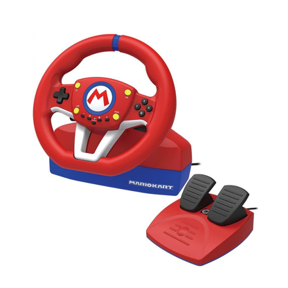 HORI Mario Kart Pro Yarış Direksiyonu - Nintendo Switch 2 & Switch & PC Uyumlu