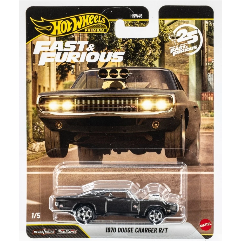 Hot Wheels 2026 Premium Fast And Furious 1970 Dodge Charger R/t JHW74 - HNW46