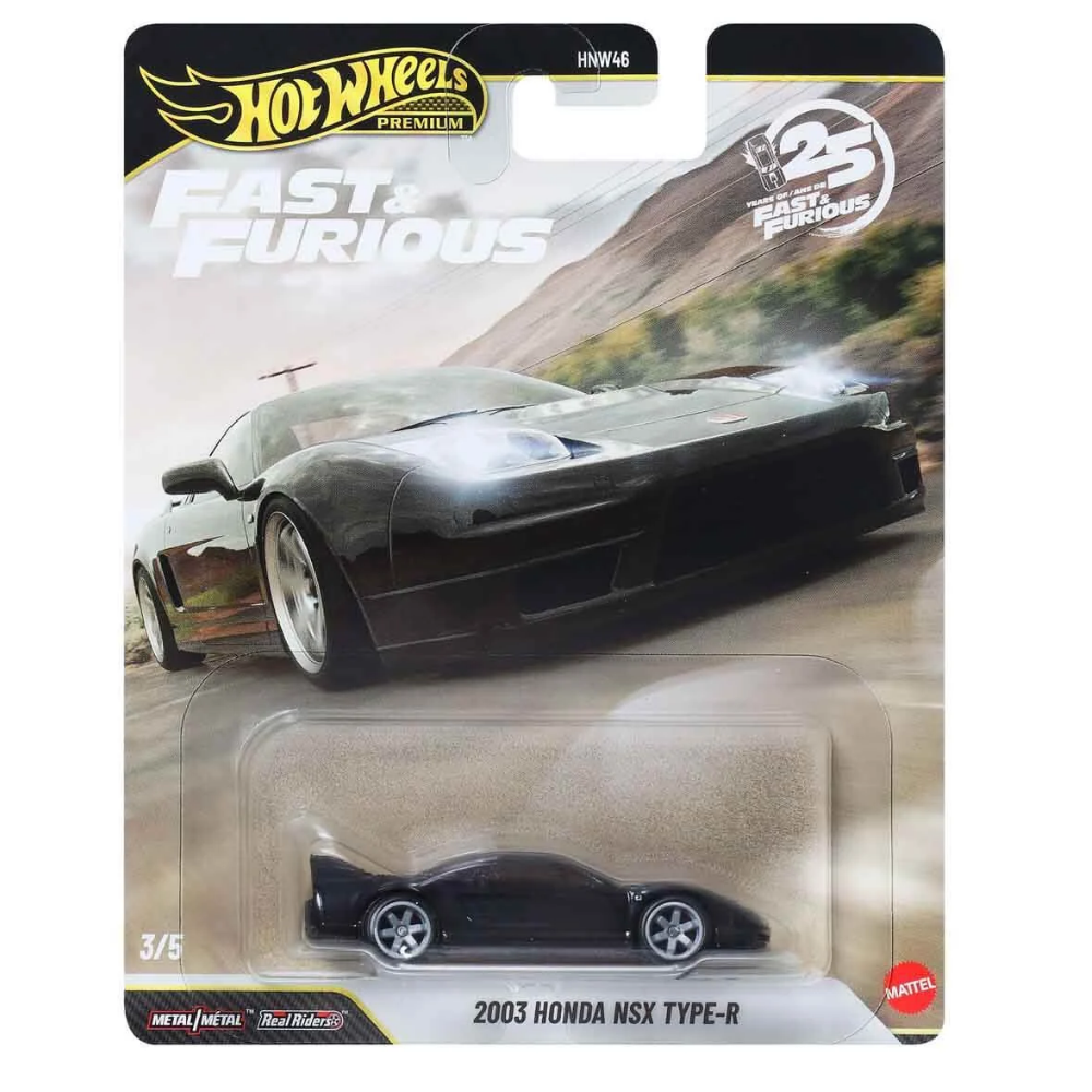 Hot Wheels 2026 Premium Fast and Furious 2003 Honda NSX TYPE R