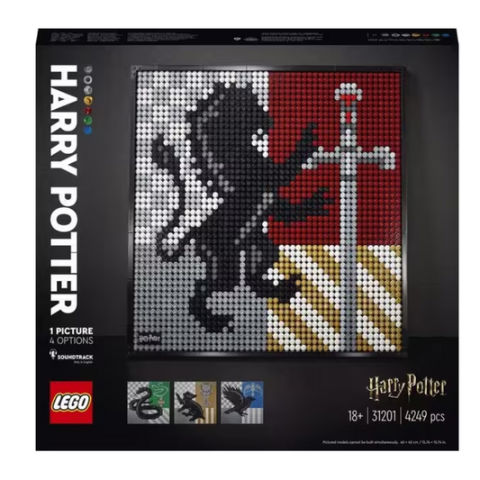 LEGO ART Harry Potter Hogwarts Crests 31201