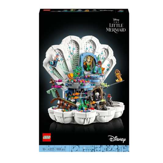 LEGO Disney The Little Mermaid Royal Clamshell 43225
