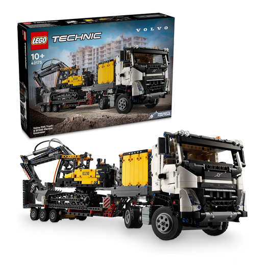 LEGO Technic Volvo FMX Kamyon ve EC230 Elektrikli Ekskavatör 42175-10 Yaş ve Üzeri Çocuklar için Yaratıcı Oyuncak Yapım Seti (2274 Parça)