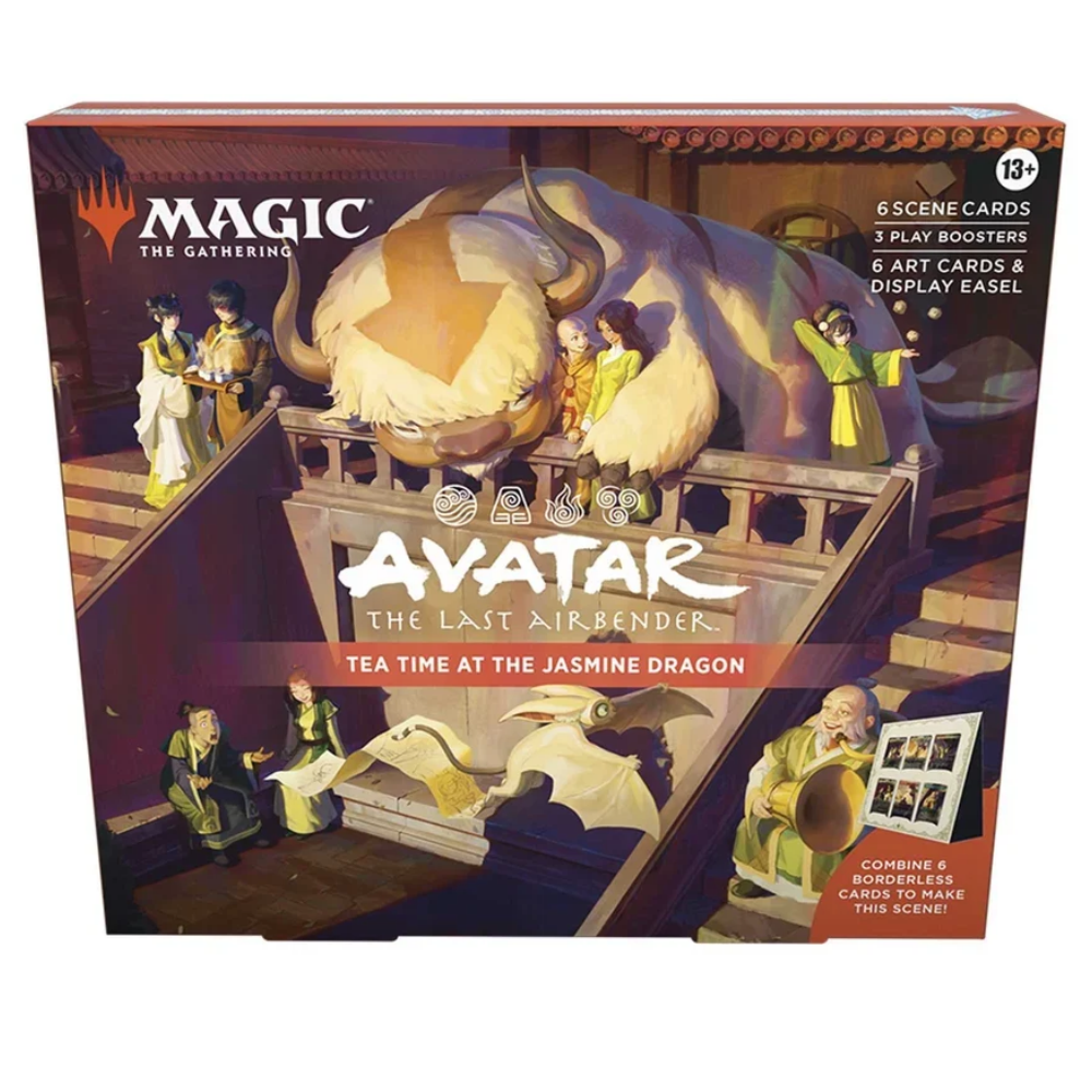 Magic Avatar The Last Airbender Scene Box – Tea Time at the Jasmine Dragon