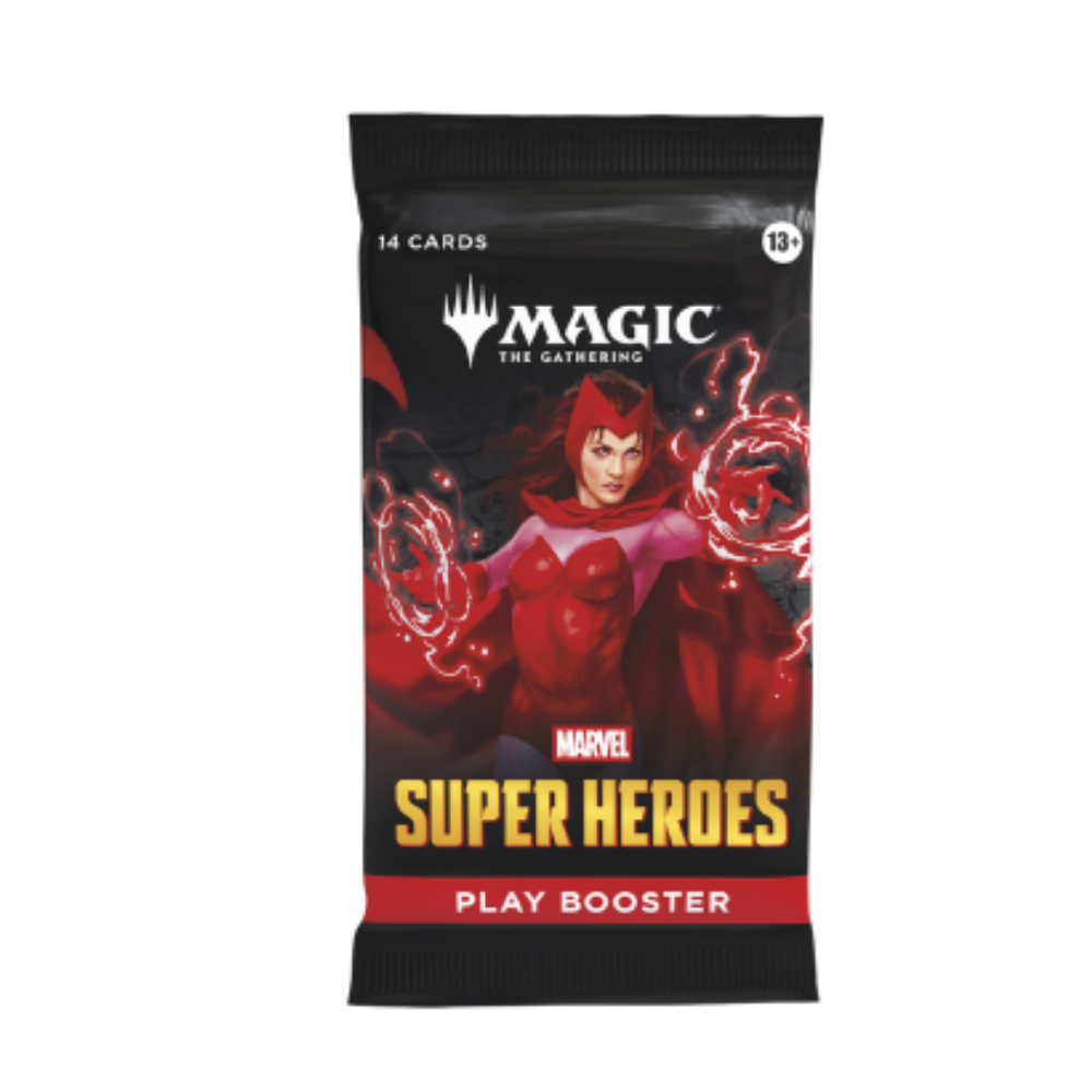 Magic The Gathering TCG Marvel Super Heroes Play Booster Pack