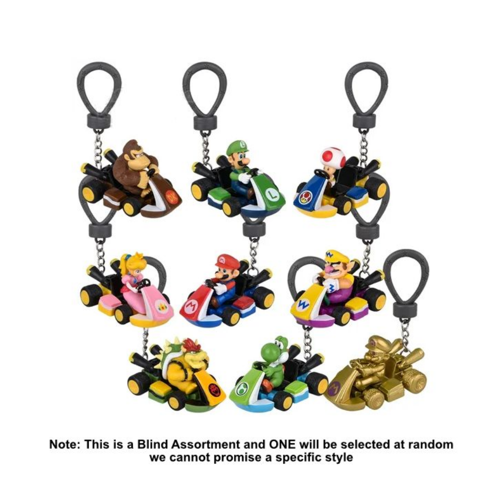 Mario Kart Backpack Buddies Series 2 Anahtarlık Blind Bag