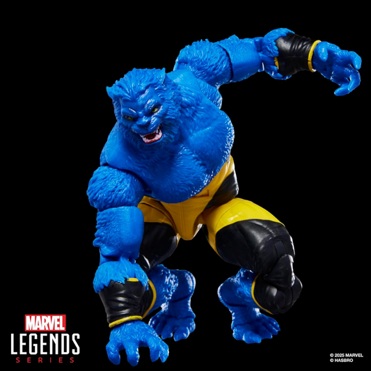 Marvel Legends Marvel's Beast (X-Men Comics) Aksiyon Figürü, Çizgi Roman Aksesuarlı