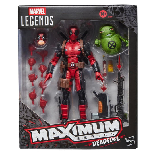 Marvel Legends Maximum Series Deadpool (Deadpool Comics) Aksiyon Figürü