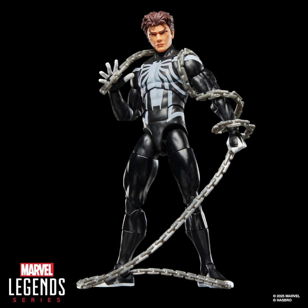 Marvel Legends Spider-Venom, Retro Cardback Spider-Man Comics Aksiyon Figürü
