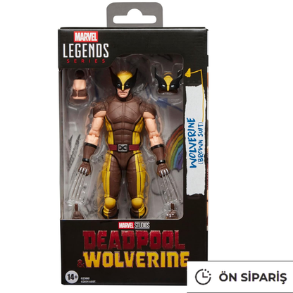 Marvel Legends Wolverine (Brown Suit), Deadpool & Wolverine Aksiyon Figürü