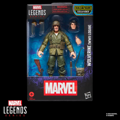Marvel Legends Wolverine (WWII Logan), X-Men Comics Aksiyon Figürü