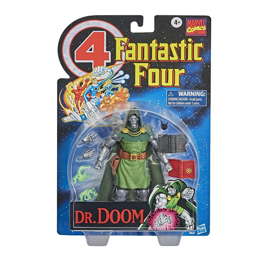 Marvel Vintage Series Dr. Doom (Fantastic Four Comics) 15 cm Aksiyon Figürü – Koleksiyonluk