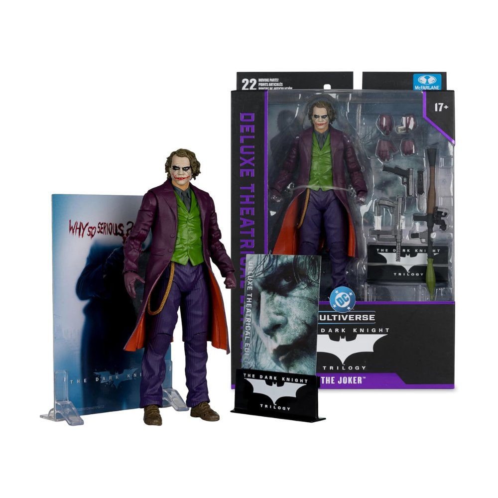 Mcfarlane Toys - DC The Joker 7" (The Dark Knight Theatrical)